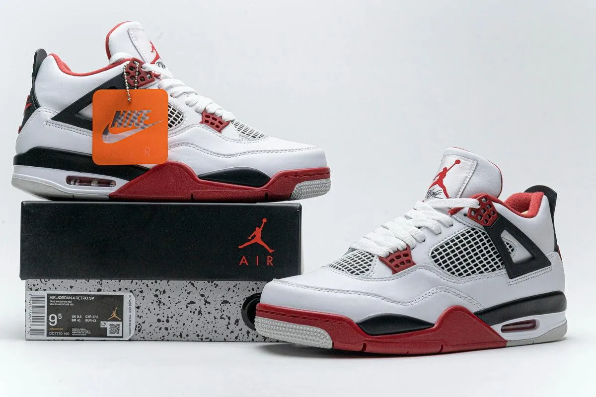 AIR JORDAN 4 RETRO " FIRE RED "