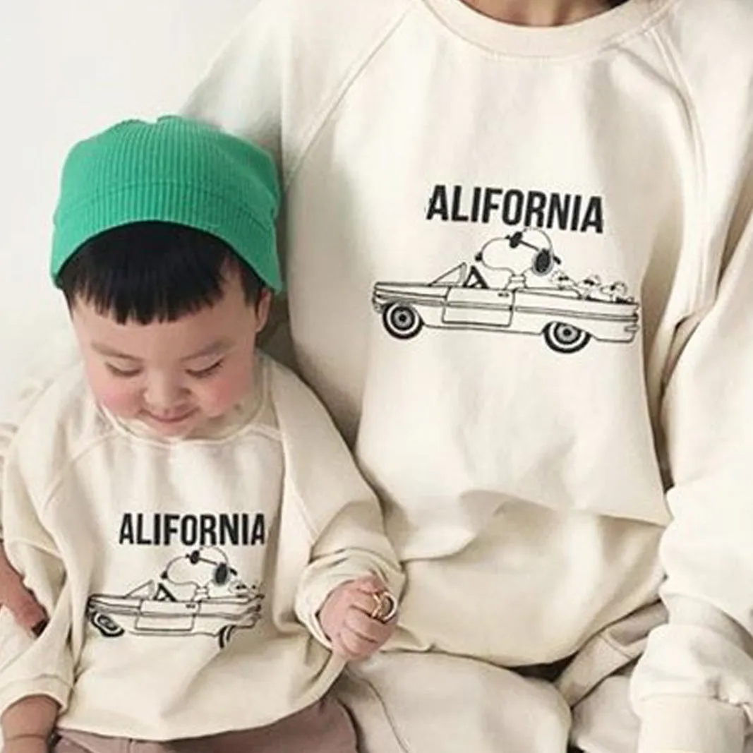 Alifornia Parent-child Tops