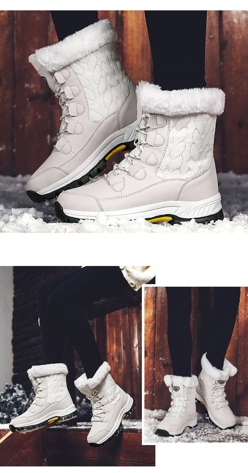 All-match Waterproof Non-Slip Warm Snow Boots