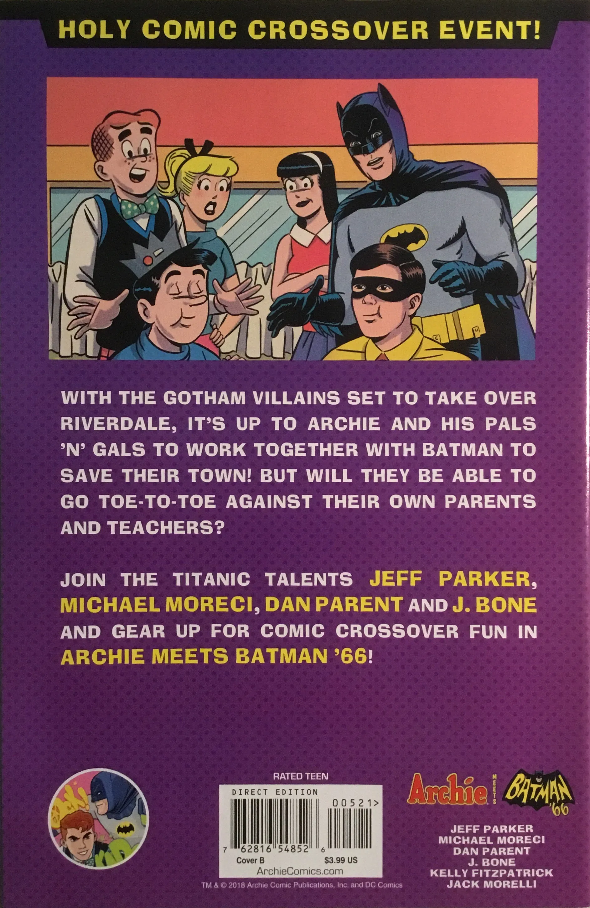 ARCHIE MEETS BATMAN ‘66 #5 BRAGA COVER