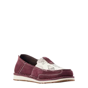 Sure! Here’s an optimized title for the e-commerce product:

**Ariat Womens Cruiser Graphic Slip-On Shoes - Stylish Wine Color, Comfortable Casual Footwear for Everyday Wear**