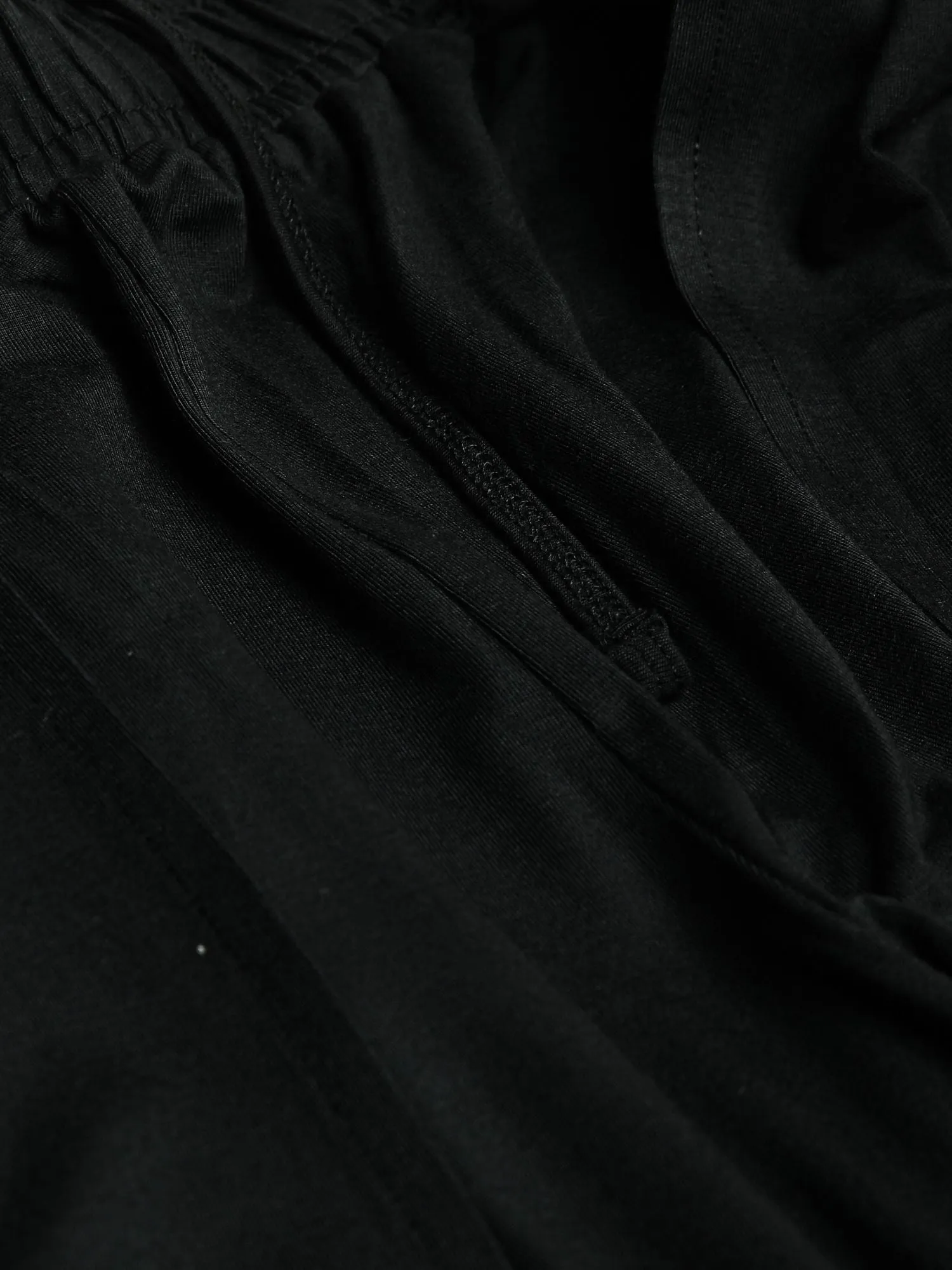 Black Ease Flare Pants