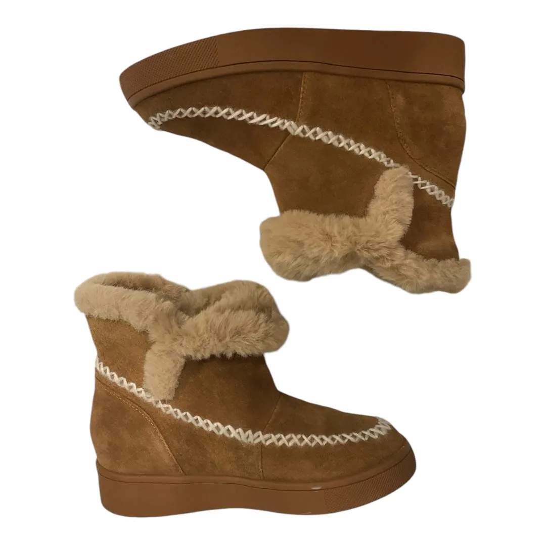 Boots Snow By Blondo In Tan, Size: 7