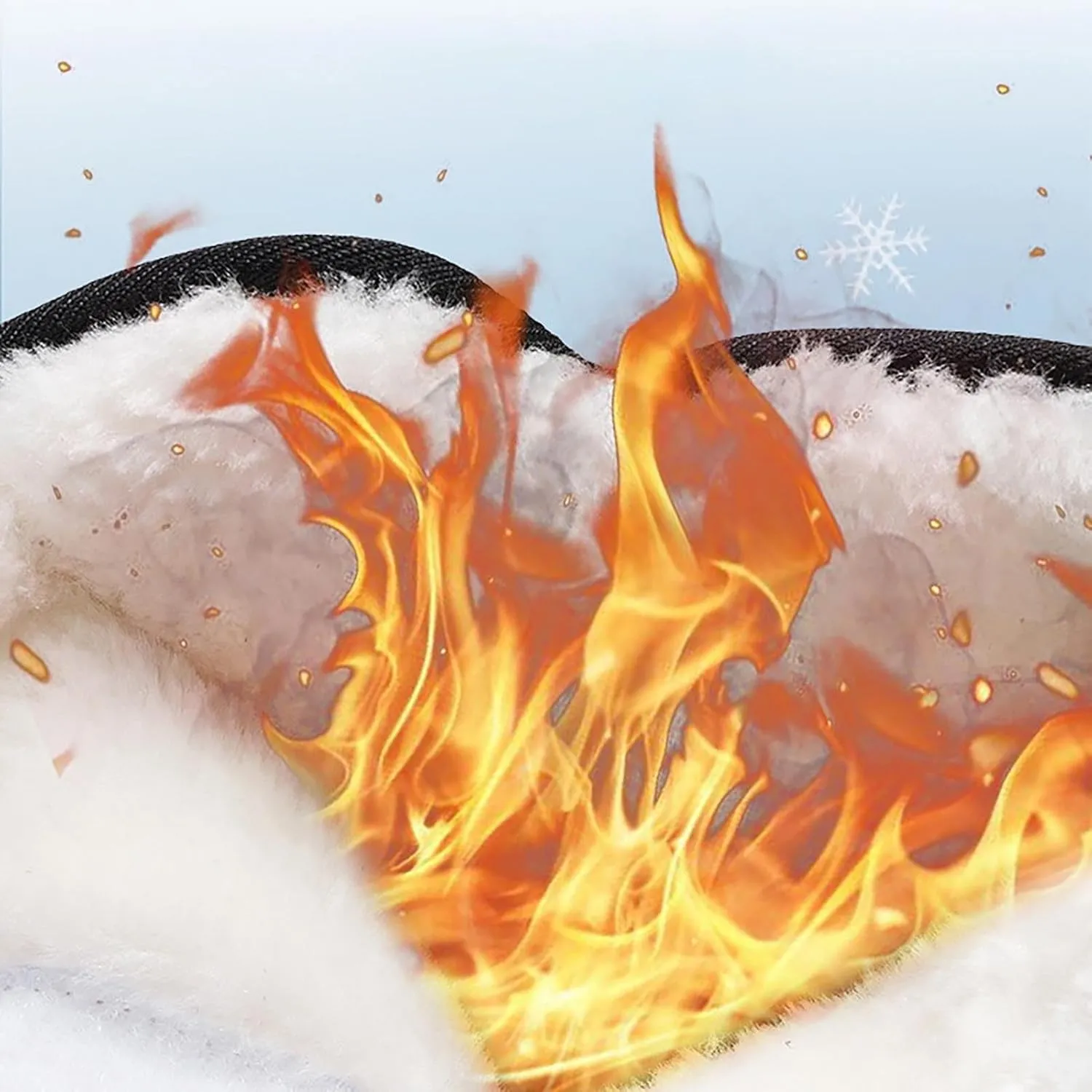 Boys Toddler Snow Boots Waterproof Resistant Winter Shoes Girls Fuzzy Boots Size 13.5 Waterproof Toddler Shoes