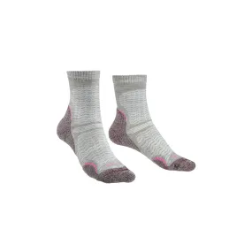 Bridgedale Womens Performance 3/4 Crew Socks - Ultralight and Made with Merino Wool