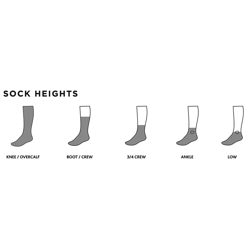 Bridgedale Womens Performance 3/4 Crew Socks - Ultralight and Made with Merino Wool