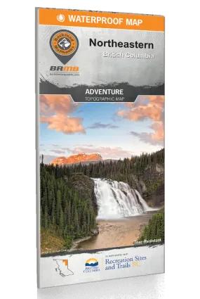 BRMB Northeastern BC Waterproof Map