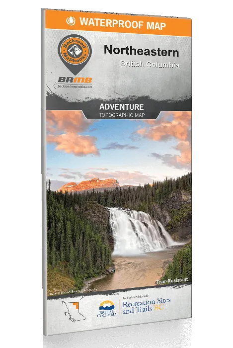 BRMB Northeastern BC Waterproof Map