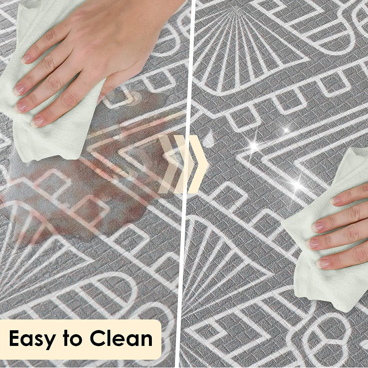 Comfort Cushion Anti-Fatigue Kitchen Mat with Non-Slip Waterproof Design