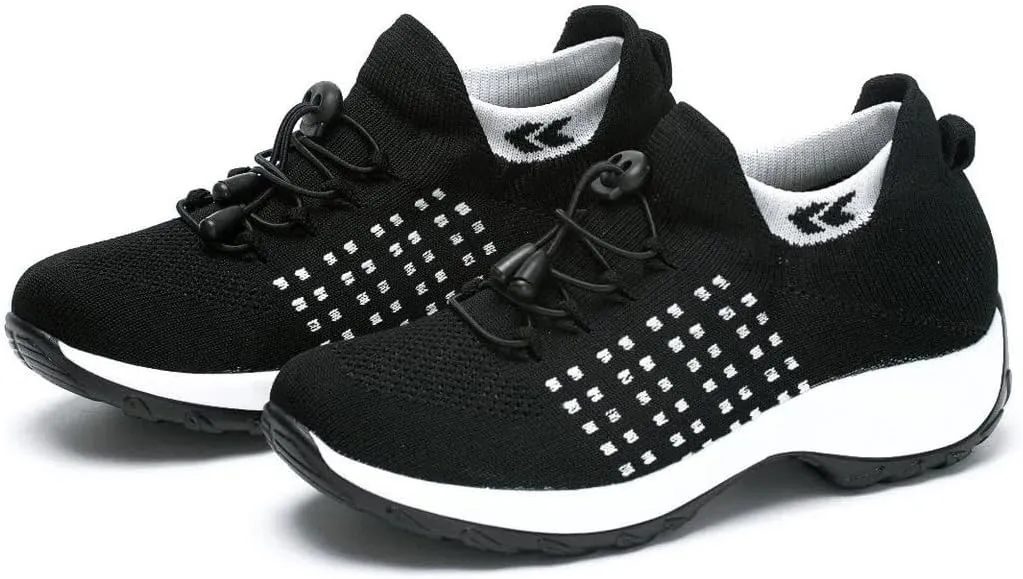 Comfortable Women's Shoes, Comfortwear Ortho Stretch Cushion Shoes, Sports Walking Shoes, Plus Size