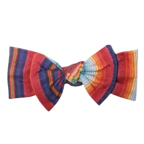 Copper Pearl - Headband Bow - Serape