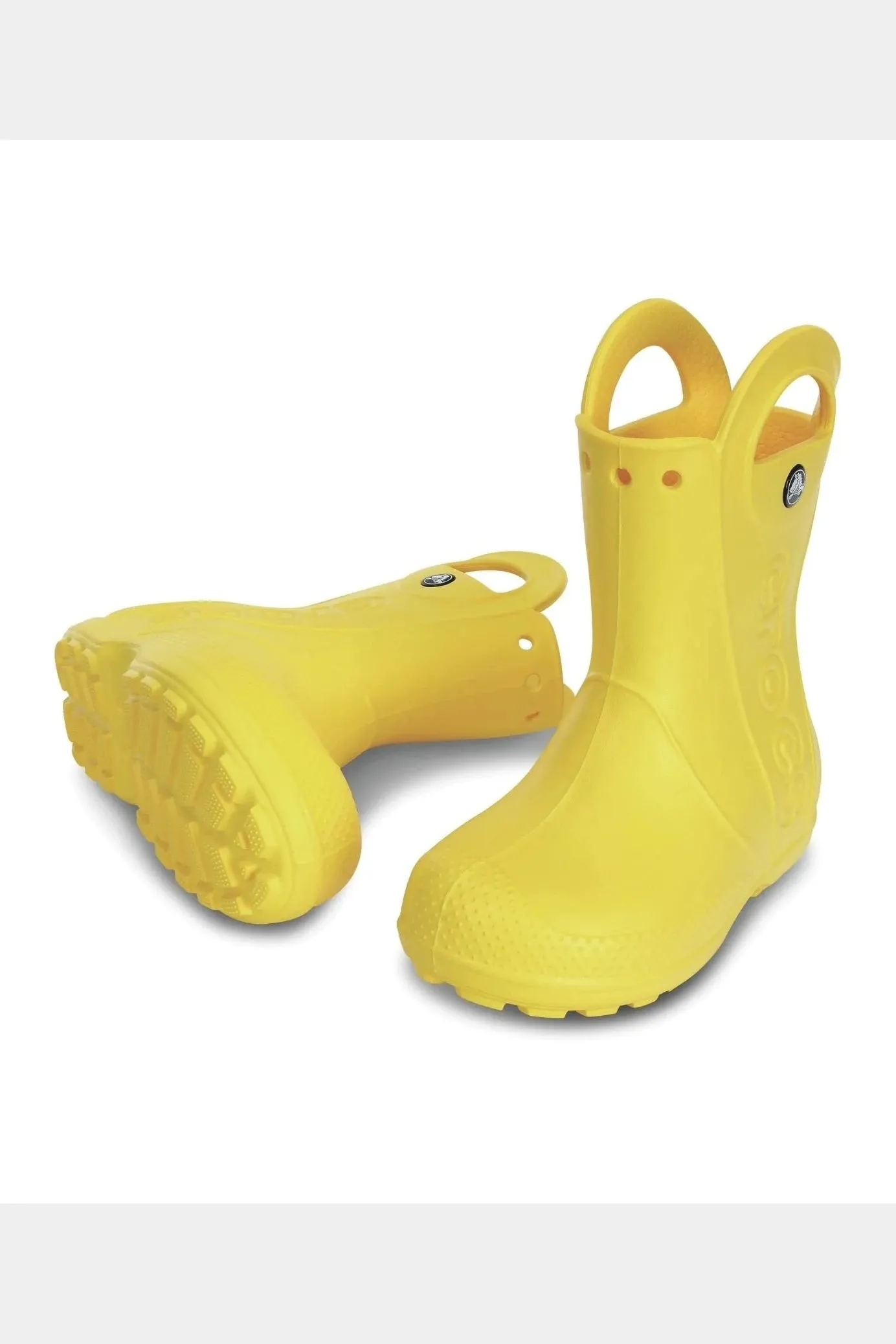 CROCS HANDLE IT RAIN BOOT - YELLOW