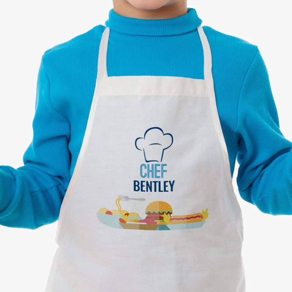 Custom Name Kids Apron | Multiple Designs Available