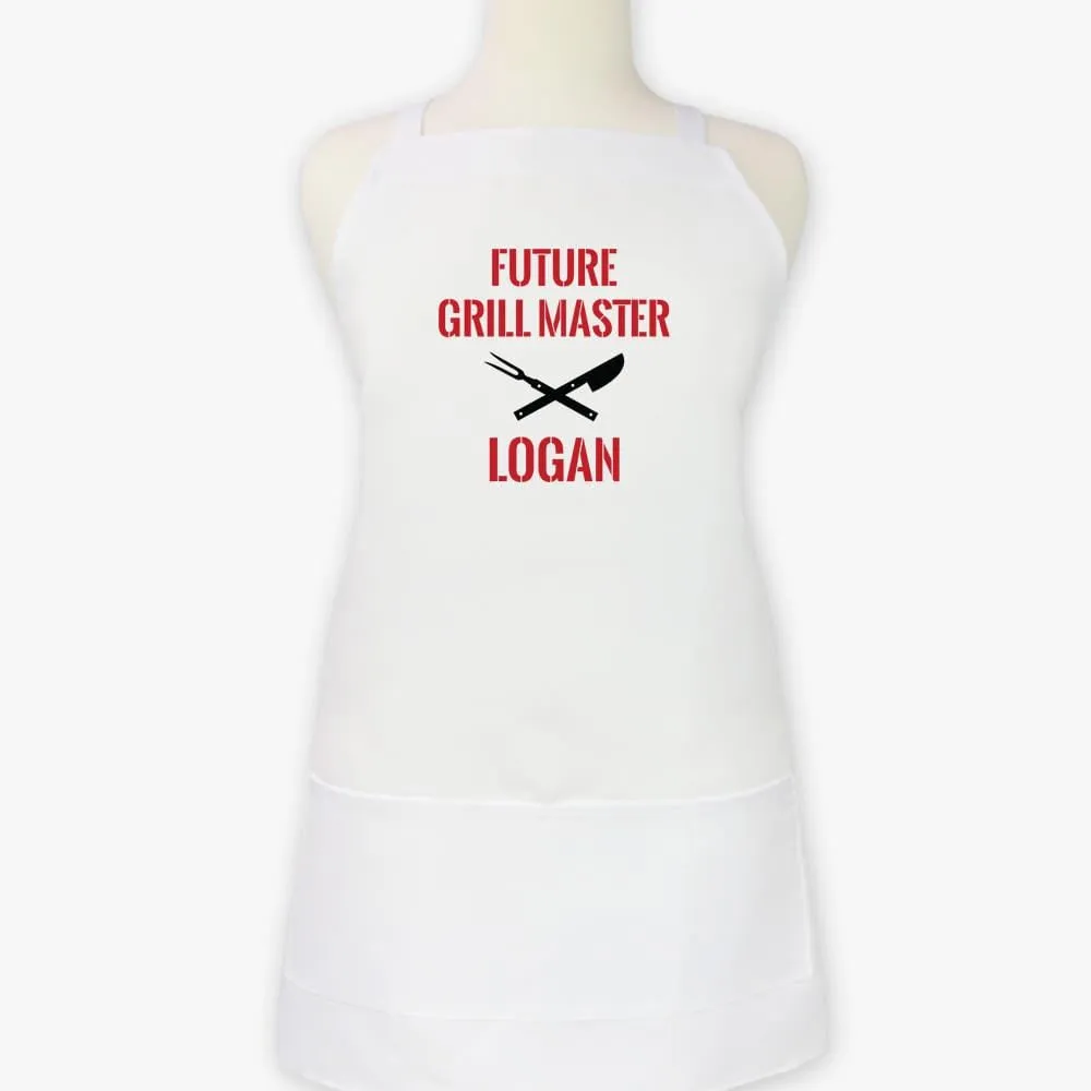 Custom Name Kids Apron | Multiple Designs Available