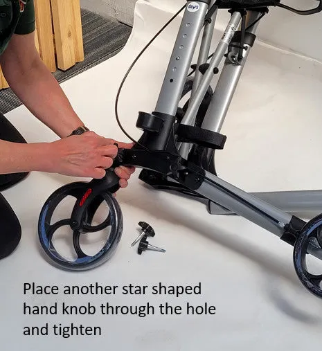 Deluxe Lightweight Rollator/Walker