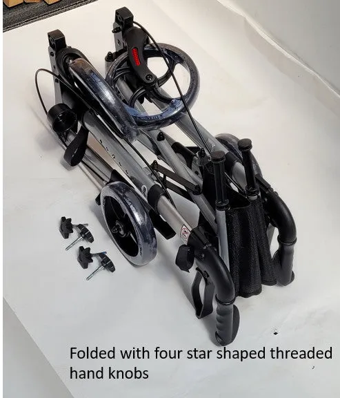 Deluxe Lightweight Rollator/Walker