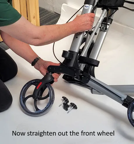 Deluxe Lightweight Rollator/Walker