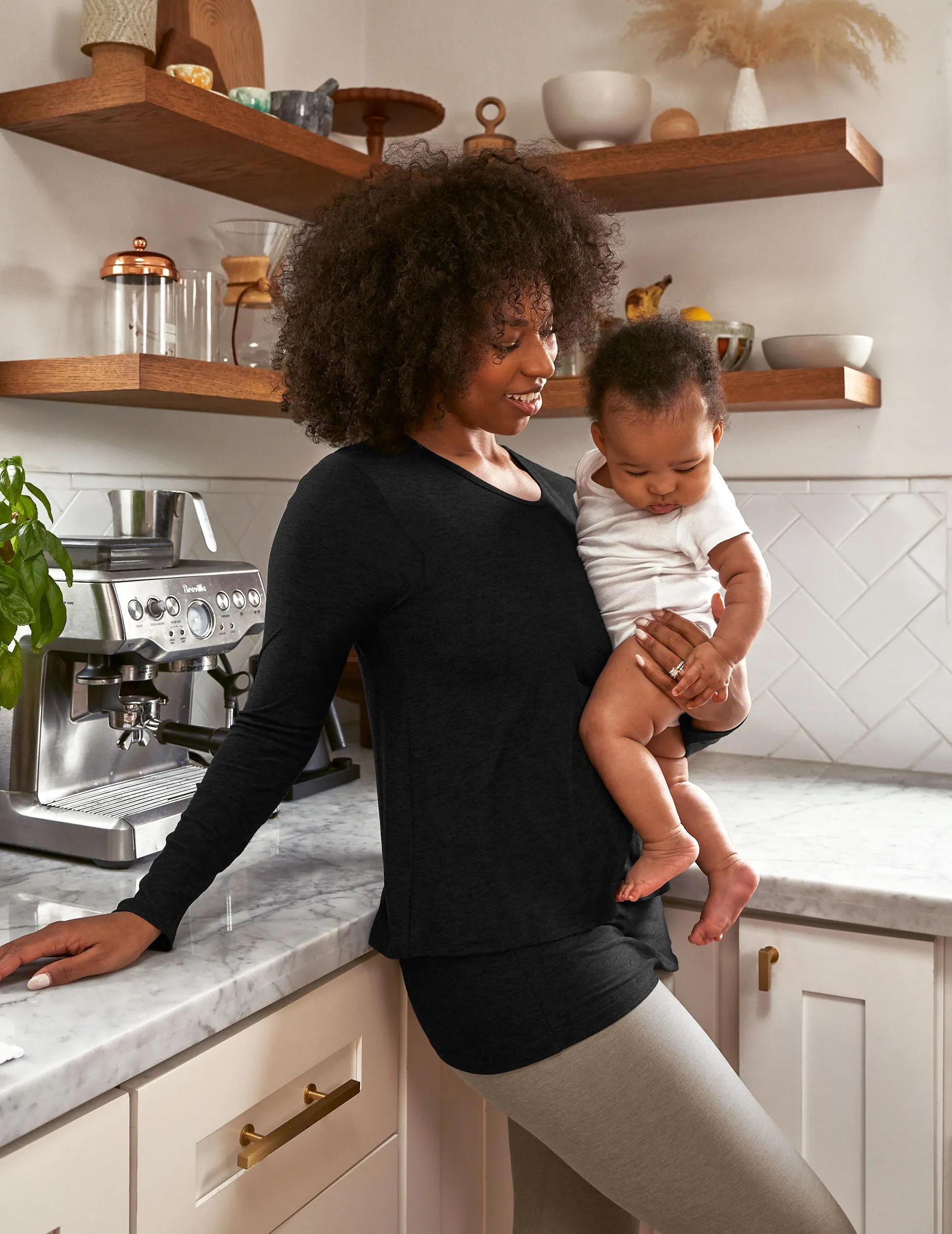 Featherweight Under Wraps Nursing Overlap Tee