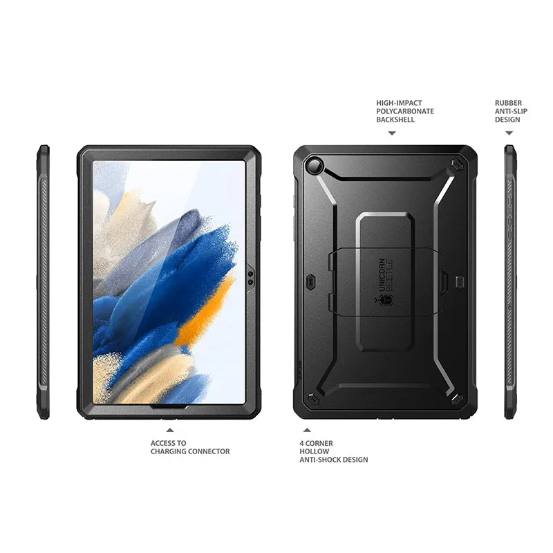 Galaxy Tab A9 Plus 11 inch (2023) Unicorn Beetle PRO Full-Body Case-Black