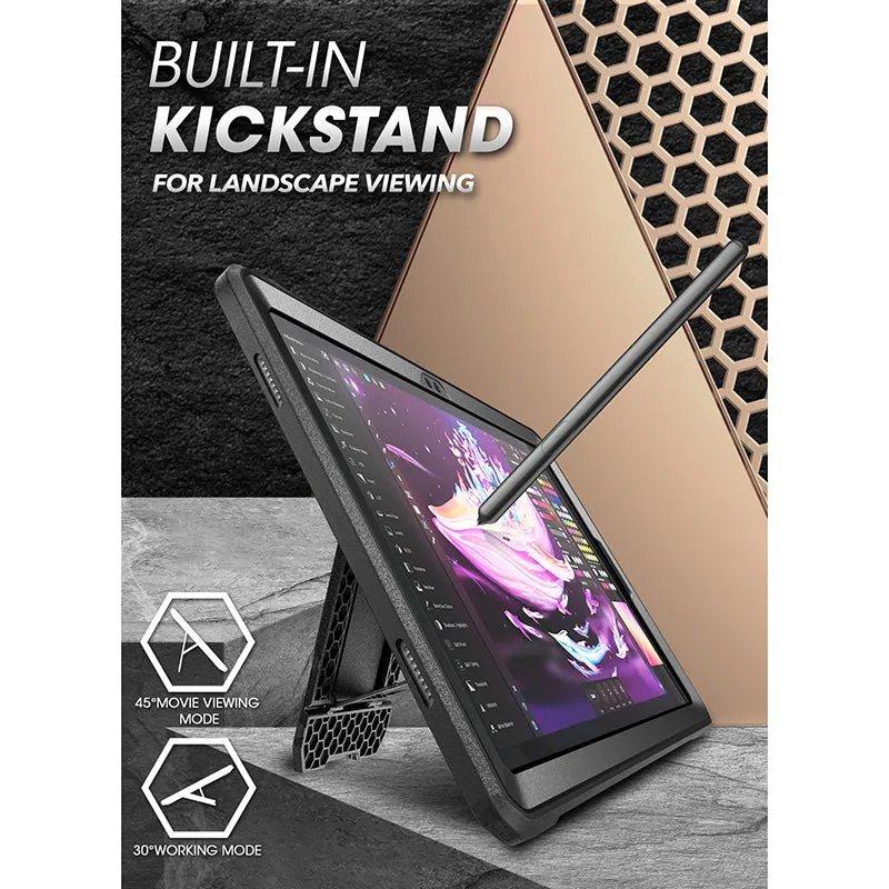 Galaxy Tab A9 Plus 11 inch (2023) Unicorn Beetle PRO Full-Body Case-Black