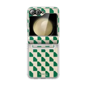 Galaxy Z Flip6 Cosmo - Green Checker