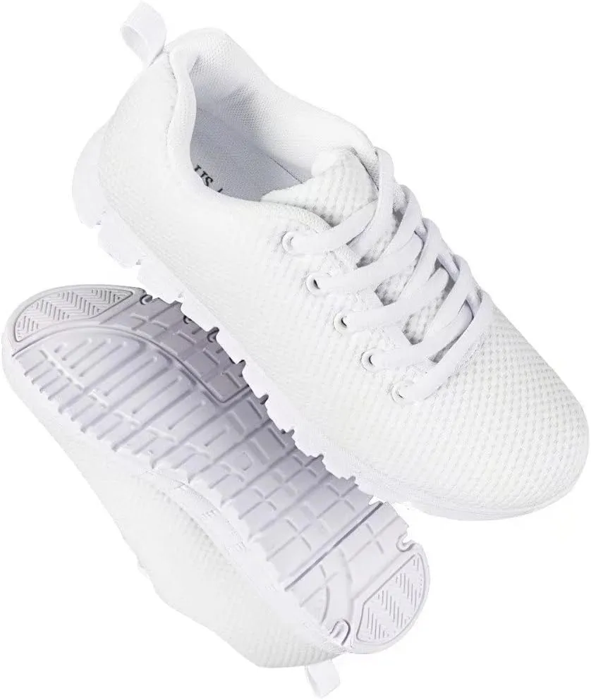 GIFTPUZZ Kids Sneakers Walking Shoes Fashion Mesh Running Sports Athletic Trainers Shoes