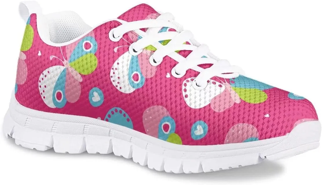 GIFTPUZZ Kids Sneakers Walking Shoes Fashion Mesh Running Sports Athletic Trainers Shoes