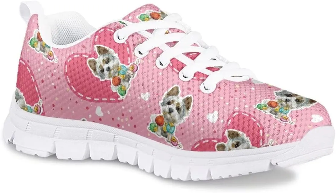 GIFTPUZZ Kids Sneakers Walking Shoes Fashion Mesh Running Sports Athletic Trainers Shoes