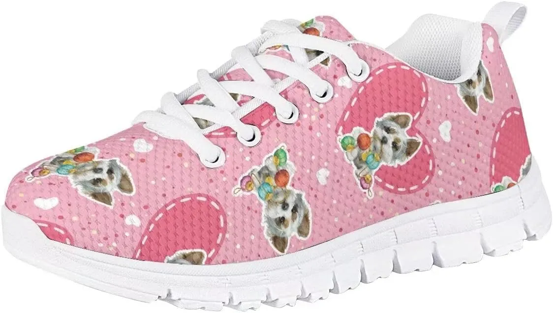 GIFTPUZZ Kids Sneakers Walking Shoes Fashion Mesh Running Sports Athletic Trainers Shoes