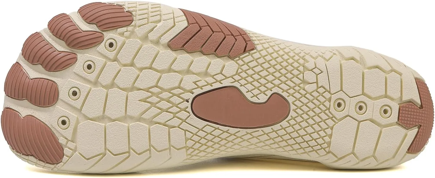 Hike Barefoot Shoes Womens,New Barefoot Footwear, Non-Slip Water Shoes,Breathable & Non-Slip Athletic Footwear,Wide Toe with Hike