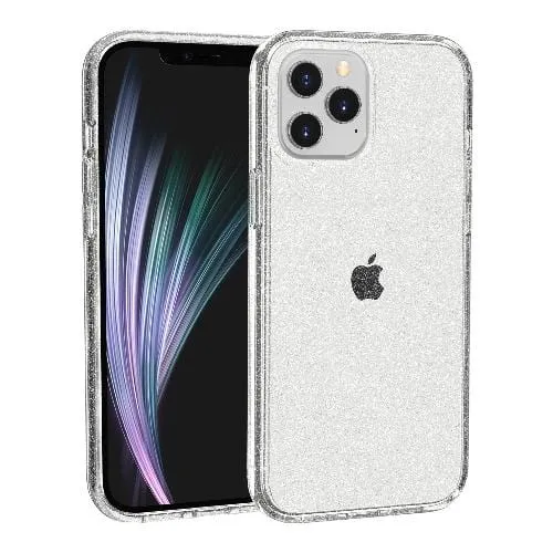 Inspire Series Clear Glitter Case - iPhone 12 & iPhone 12 Pro