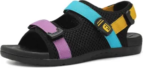 JOINFREE Womens Orthopedic Walking Hiking Sandals Adjustable Open Toe Sports Water Sandals with Plantar Fasciitis Arch Support Thick Athletic Cushion Outdoor Beach Sandals