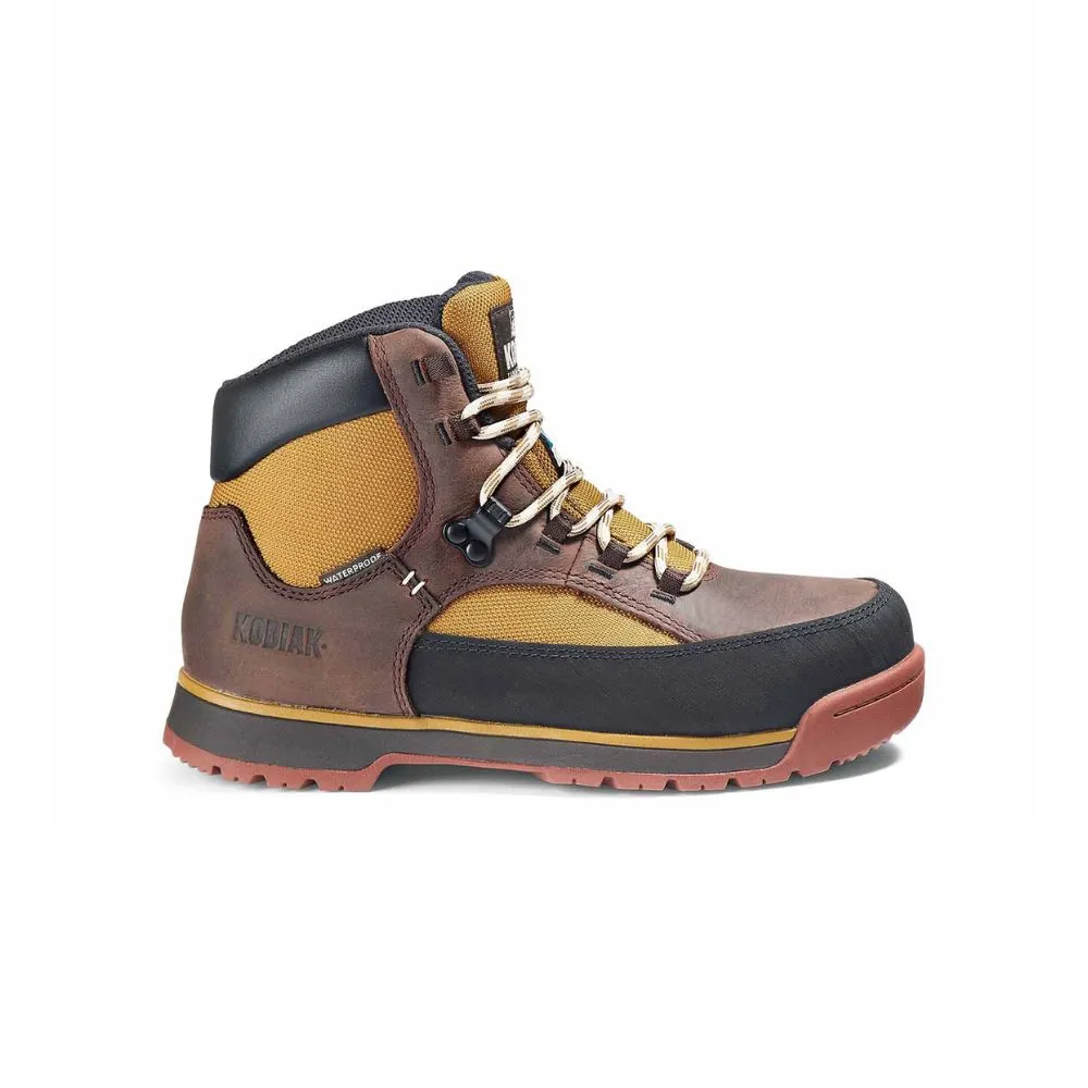 Kodiak Greb Women's Waterproof Hiker Steel Toe Work Boot KD0A834YA08 - Brown