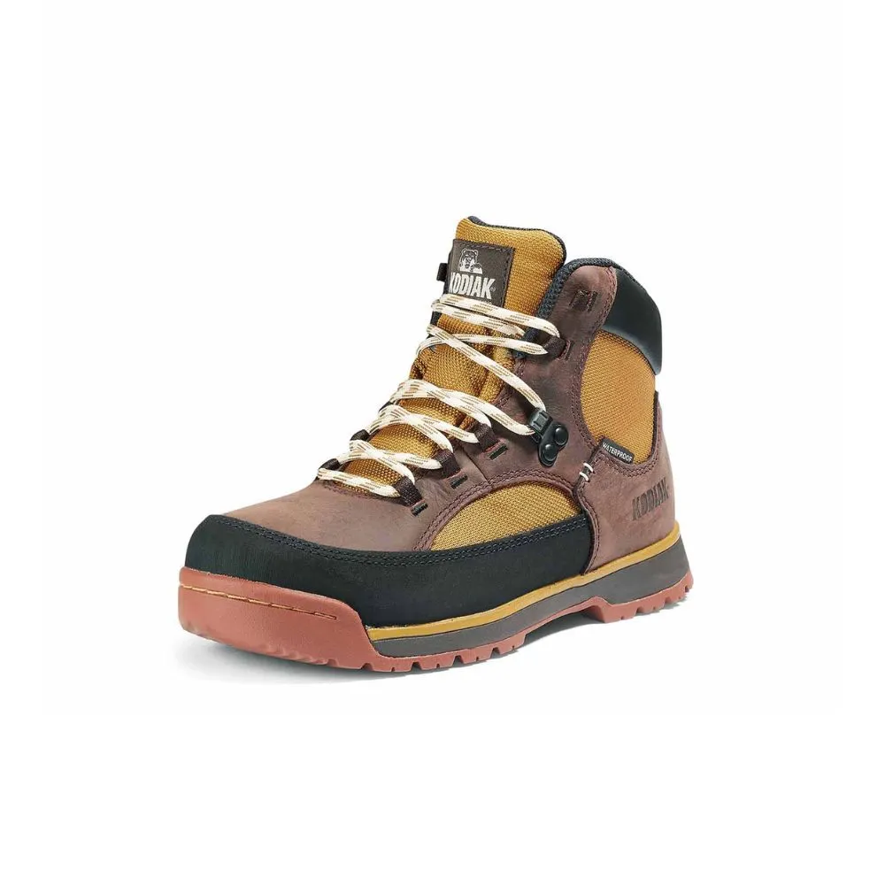 Kodiak Greb Women's Waterproof Hiker Steel Toe Work Boot KD0A834YA08 - Brown