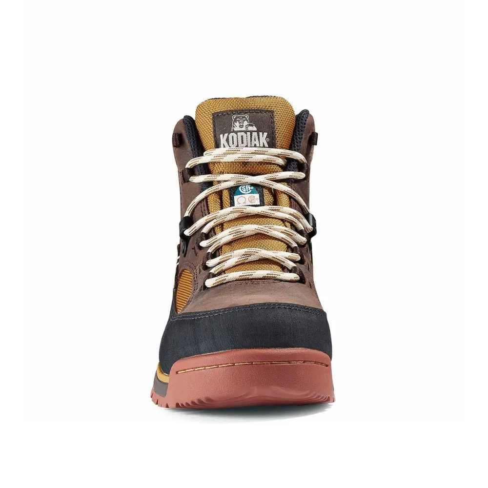 Kodiak Greb Women's Waterproof Hiker Steel Toe Work Boot KD0A834YA08 - Brown