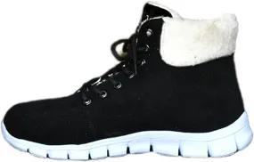 Ladmiple Snow Boots For Women Slip On Warm Fur Lined Winter Boots Outdoor Short Ankle Booties Comfort Fashion Walking Shoes