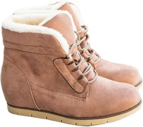 Ladmiple Snow Boots For Women Slip On Winter Warm Ankle Booties Fur Lined Anti-Slip Outdoor Comfortable Warm Shoes