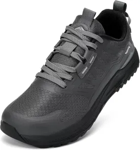 Lamincoa Wide Men's Sneakers Hiking Walking Lightweight Breathable Shoe Non-Slip Outdoor Sports Trail Running Tennis Sneaker