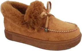 Lausiuoe Boots For Women Ankle Booties Warm Winter Snow Boots Fur Lining Comfortable Short Booties Fashion Loafers Shoes 2024