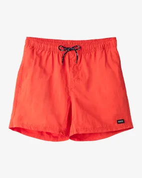 Leisure Badeshorts - Coral