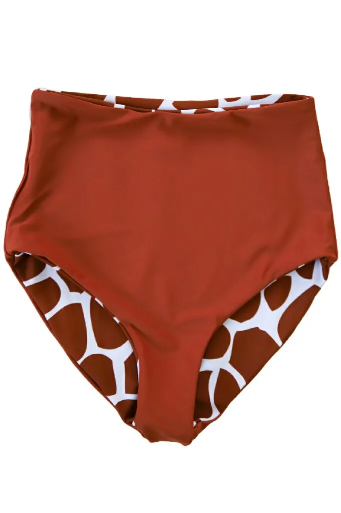 Leisure Reversible Bottoms | Giraffe & Sienna | Final Sale
