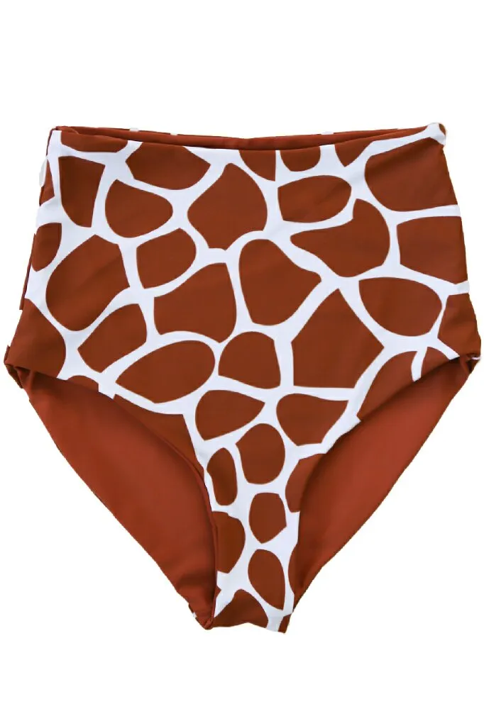 Leisure Reversible Bottoms | Giraffe & Sienna | Final Sale