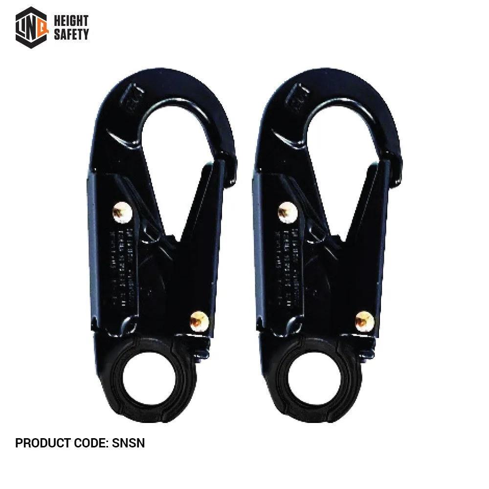 LINQ Shock Absorbing Webbing Lanyard Single Leg  WLO1SNSN