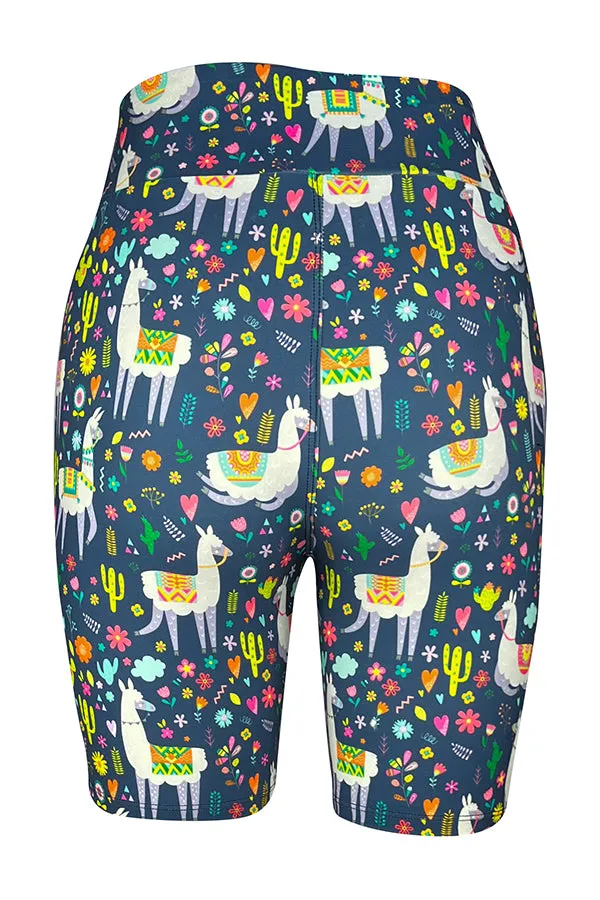Llamas At Leisure Shorts