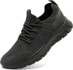 Mens Running Shoes Slip On Tennis Walking Sneakers Workout Athletic Lightweight Casual Sport Shoes