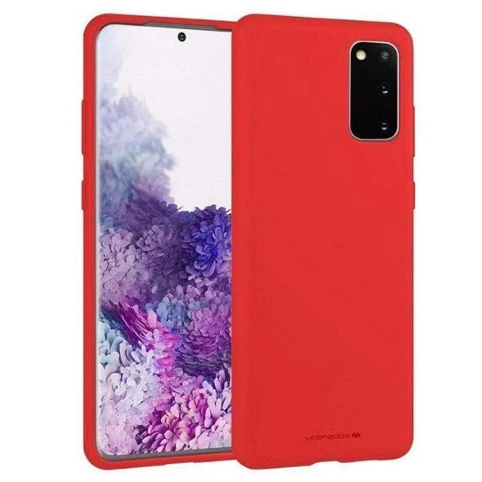 Mercury Silicone Case for Samsung Galaxy S21 Plus - Red