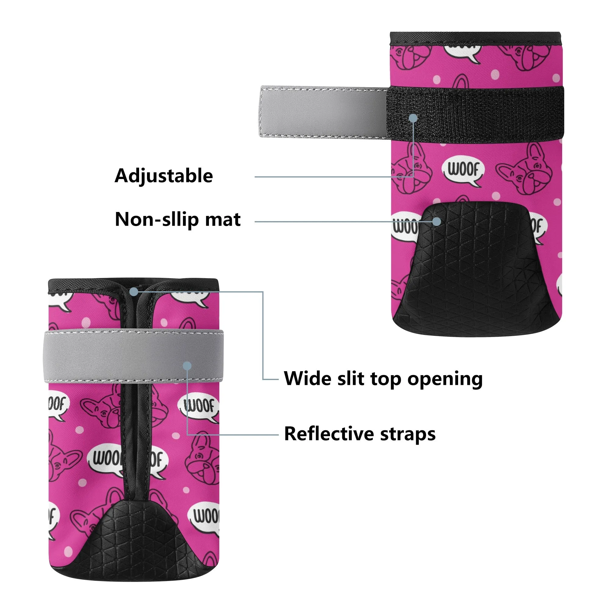 Nelly - Premium Dog Socks & Boots for French Bulldogs