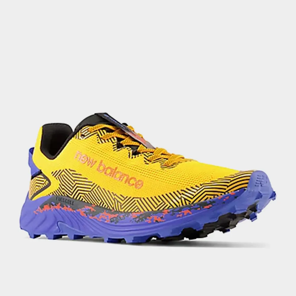 New Balance Mens Fuelcell Summit V4 Trail Running Yellow/multi _ 181745 _ Yellow