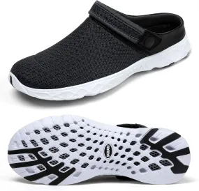 SAGUARO Men's Women's Quick Dry Garden Shoes Lightweight Breathable Gardening Clog Water Shoes Mesh Sandals for Sports Outdoor Beach Pool Exercise