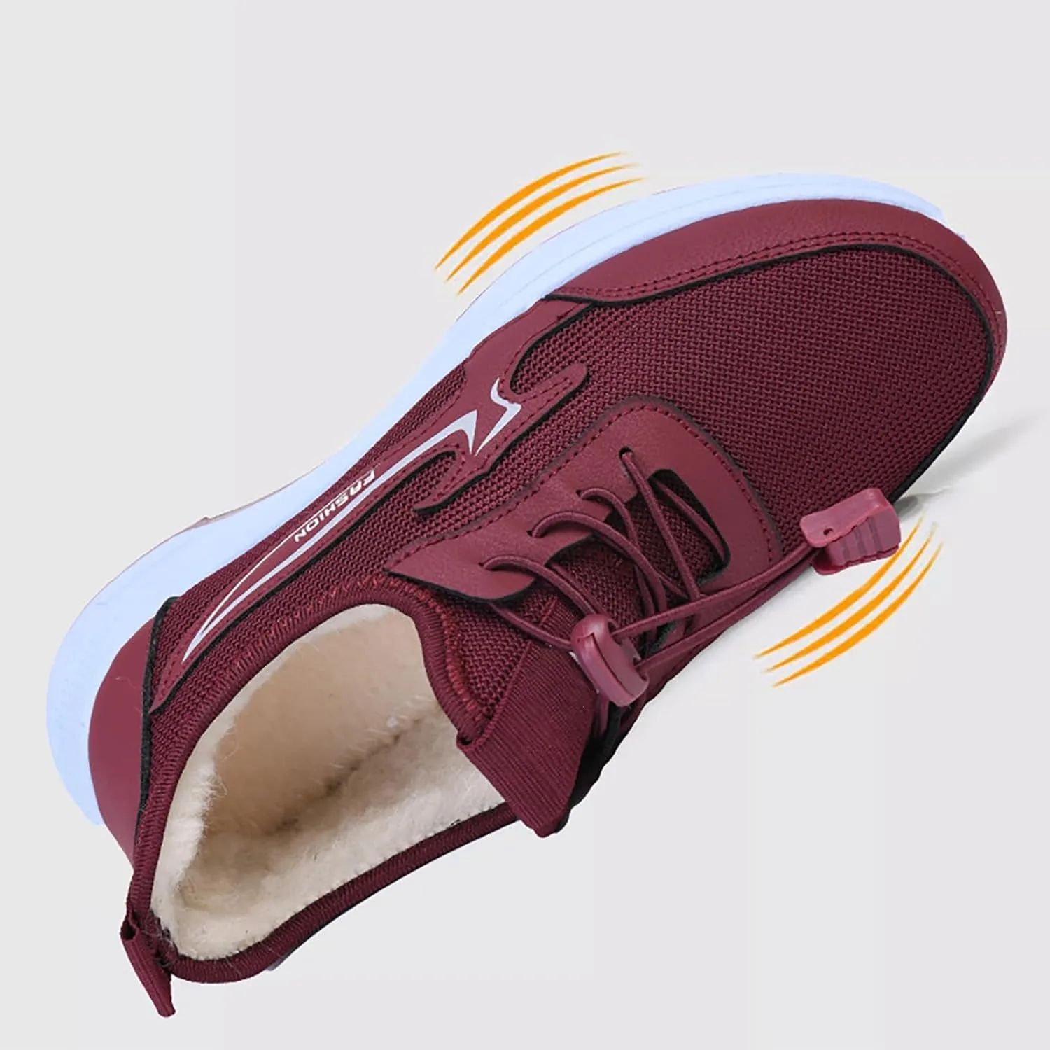 Snow Boots for Women Ladies Boots Waterproof Suede Mid Calf Winter Boots Warm Plush Lined Womens Boots for Outdoor